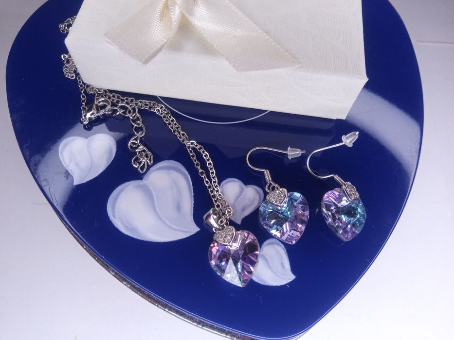 Комплект колие и обици