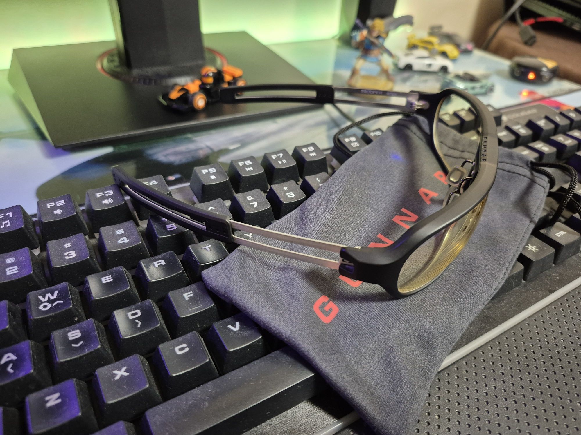 Геймърски очила Gunnar Trooper Onyx - GUN-TRO-00101