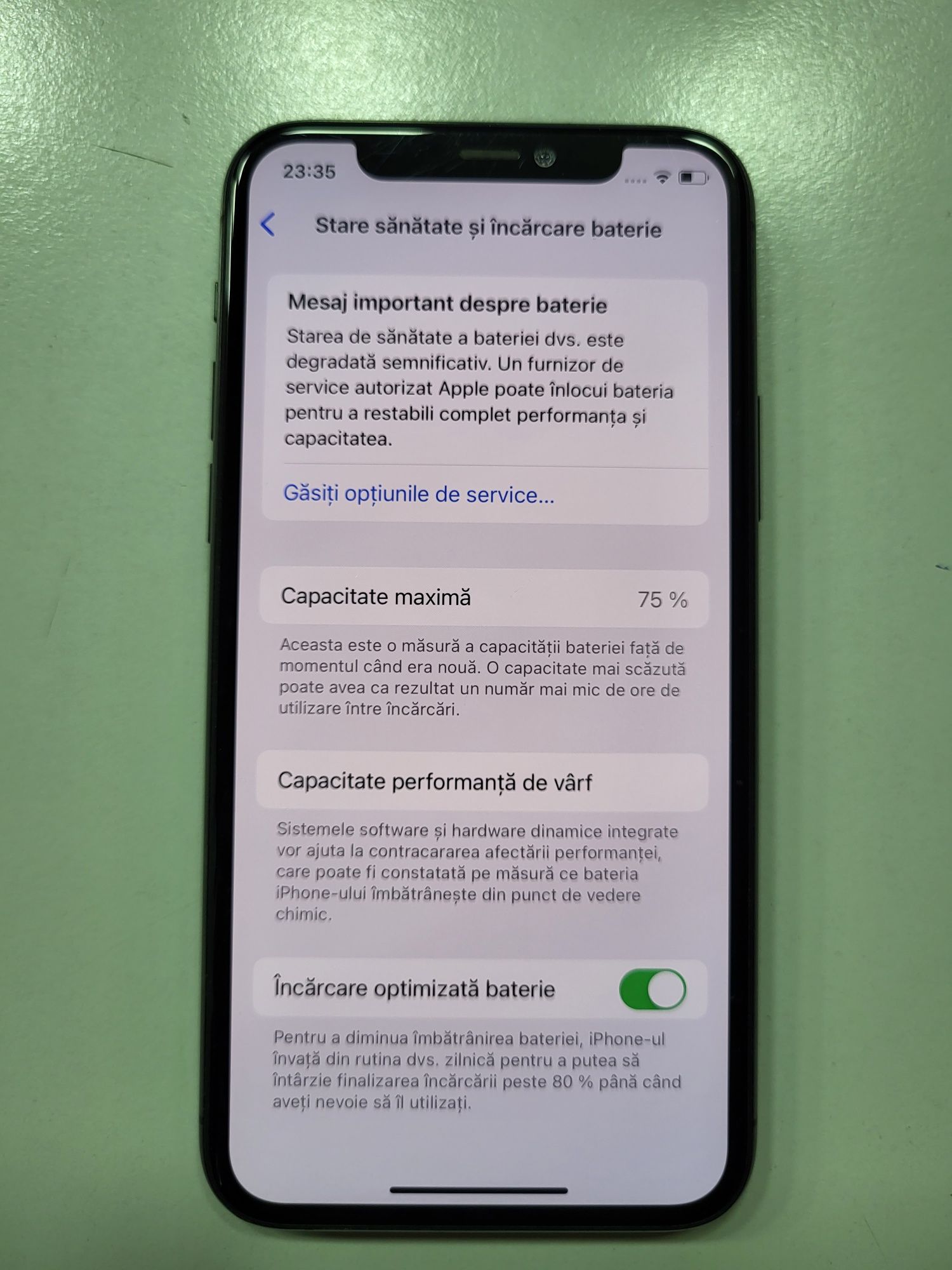 iPhone 11 Pro Green Neverlock ca Nou Impecabil