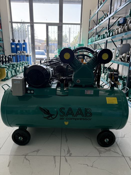 150 L air compressor SAAB 2090/150 литр воздушный поршневой компрессор