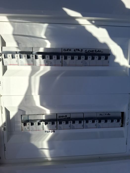 Tablou electric gewiss 2x18 cu sigurante legrand