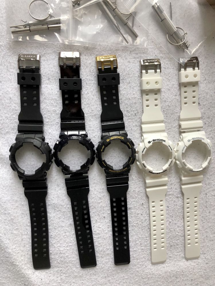 Каишка безел Casio G-shock-GA100,GA110,GA120верижка часовник
