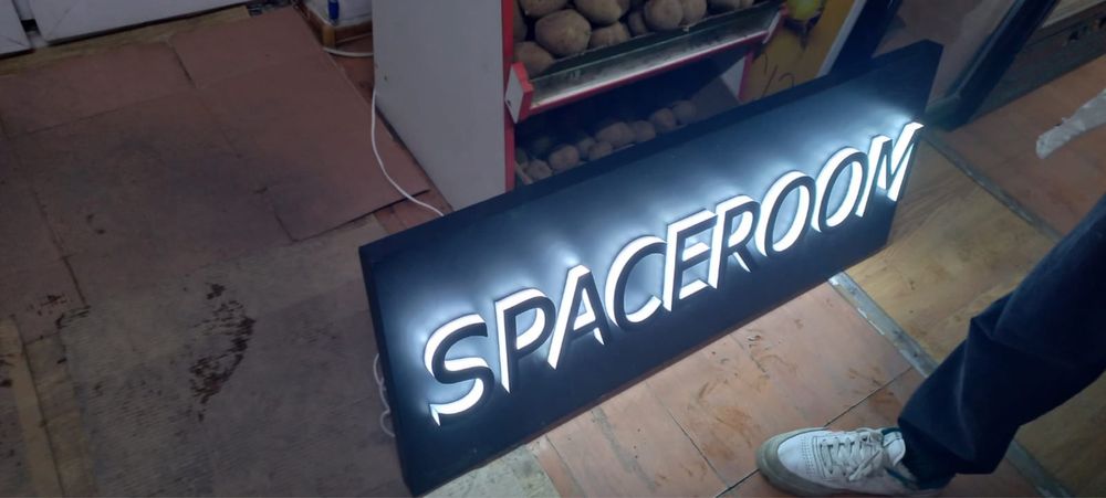 Наружная реклама Рекламный баннер Вывеска 3Д 3D Объемные буквы