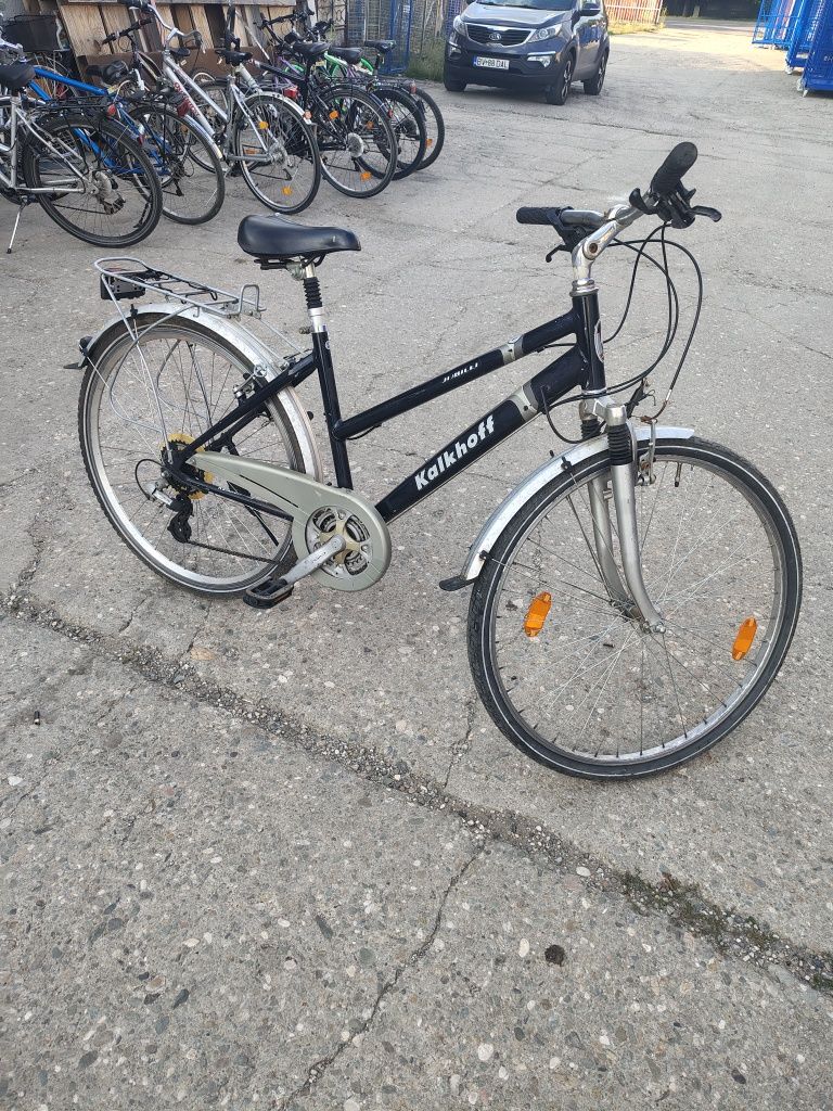 Bicicleta dama Kalkhoff roti de 28. Full Shimano.