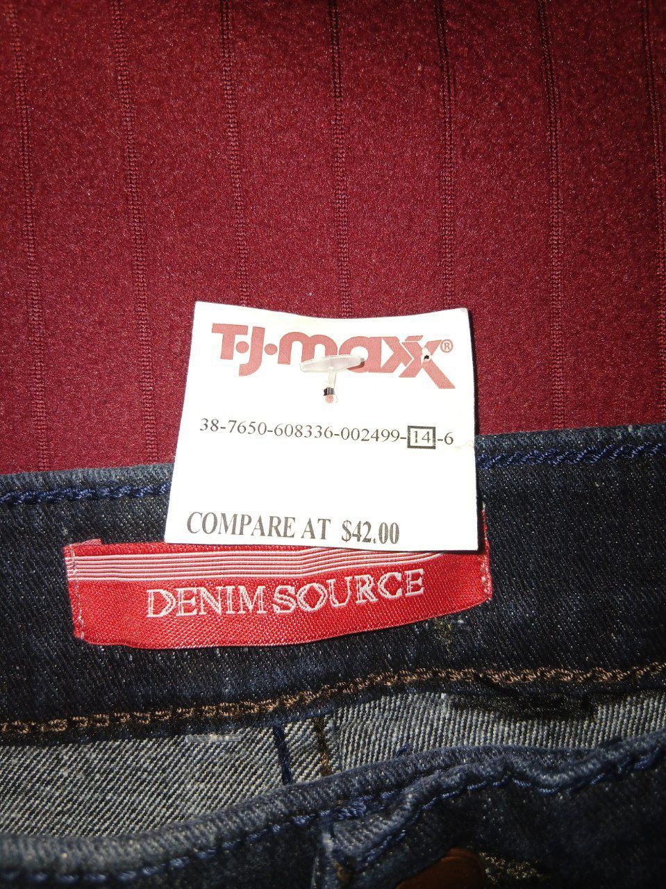 Из США, бренда джинсы Denim Source Stretch