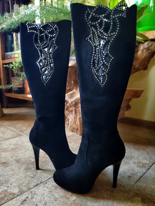 Ботуши Fabi Couture с камъни Swarovski