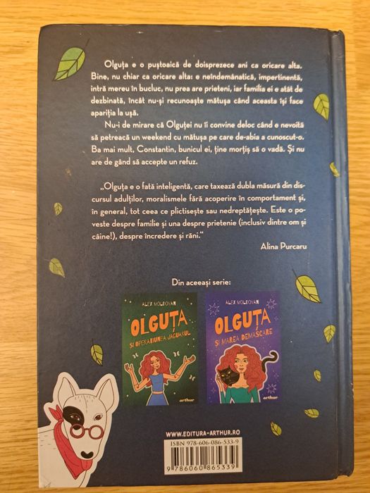 A.Moldovan. Olguta si marea demascare; Olguta si un bunic de milioane