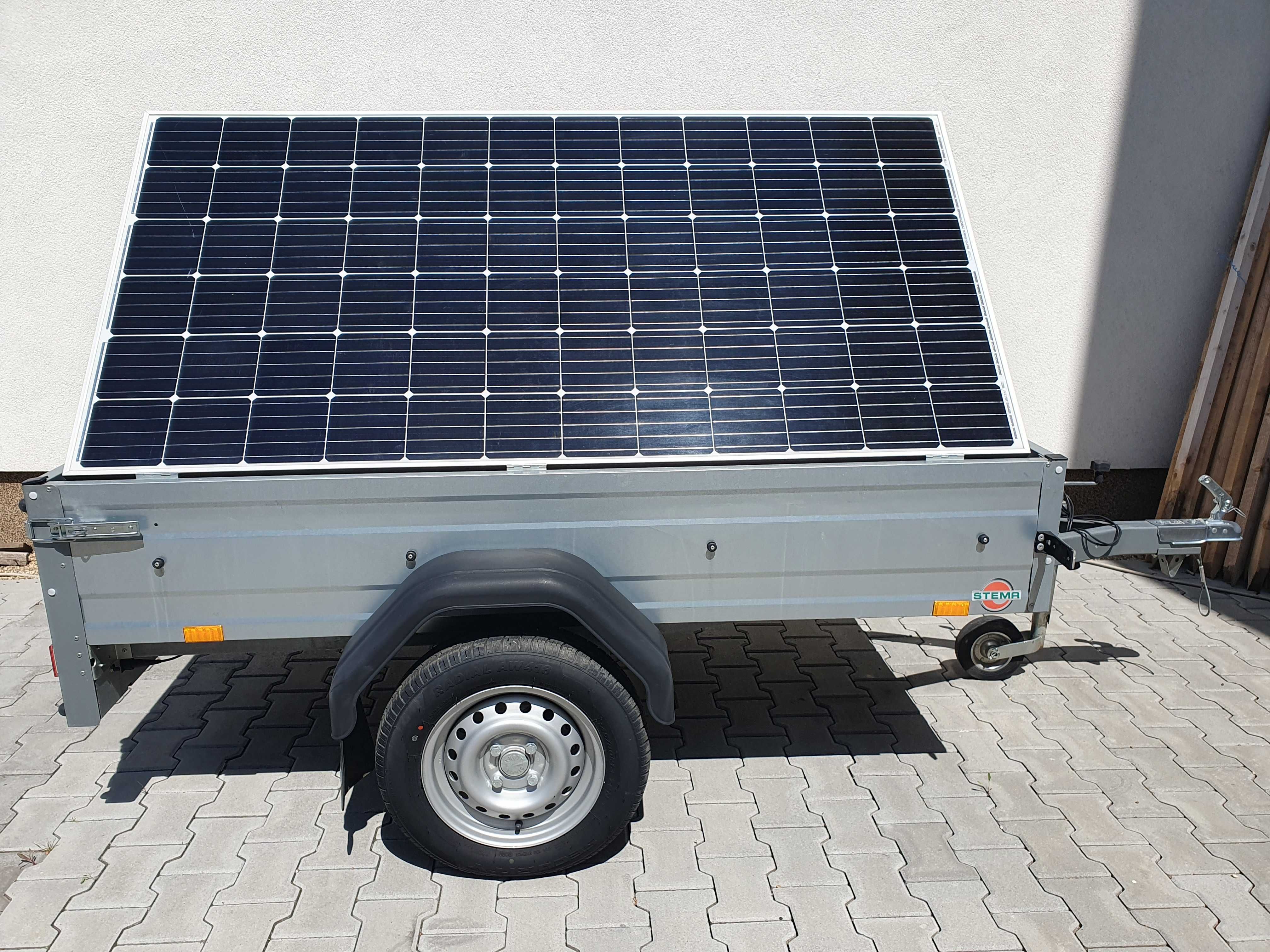 Remorca STEMA 750 KG + generator solar mobil