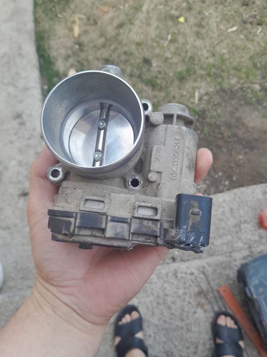 Дроссельная заслонка, оригинал Поло седан Шкода Рапид