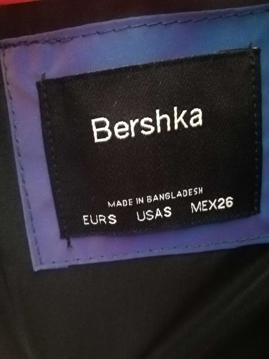 Geaca Bershka bomber holografic