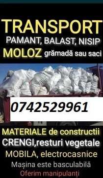 Balastru chisai nisip fin calcar granit frezura asfalt pietris mranita