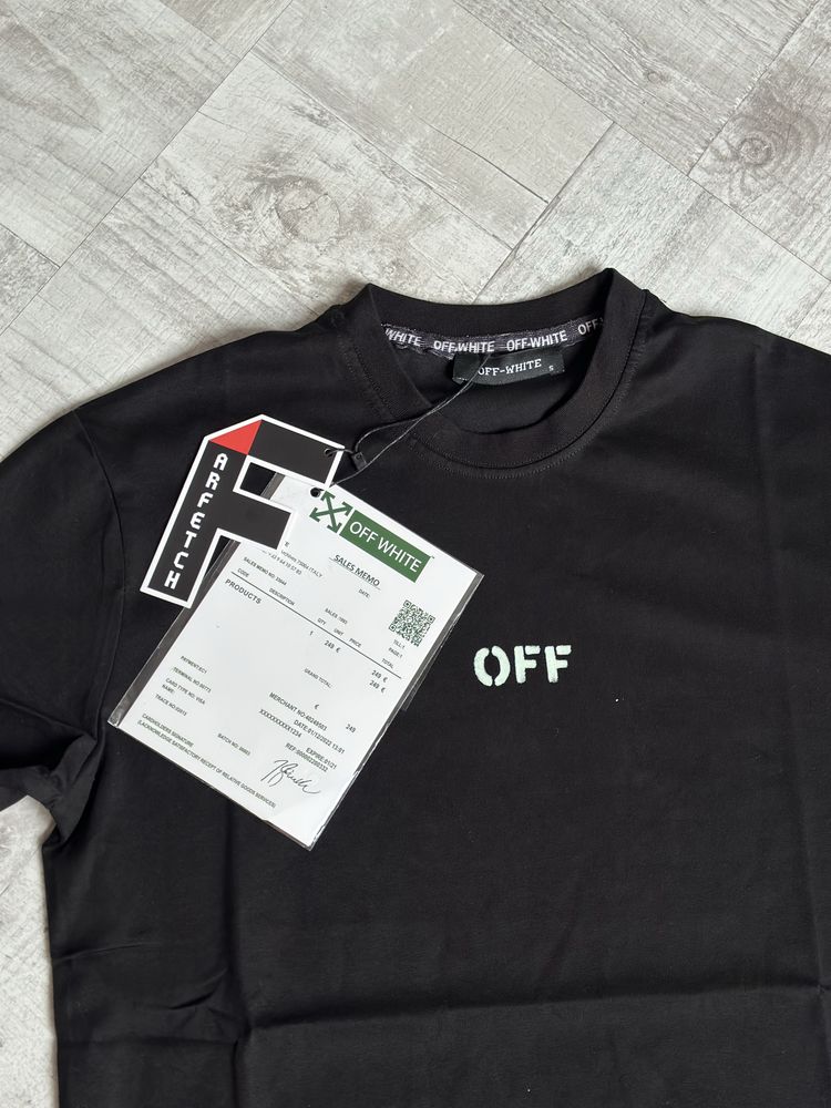 Tricou OFF white trapstar amiri balenciaga