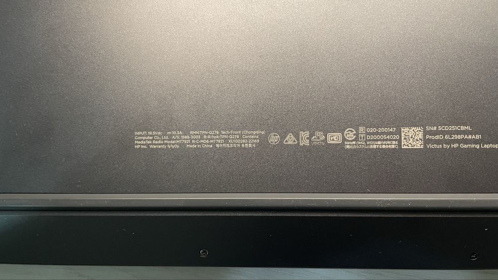 Ноутбук HP Victus 15