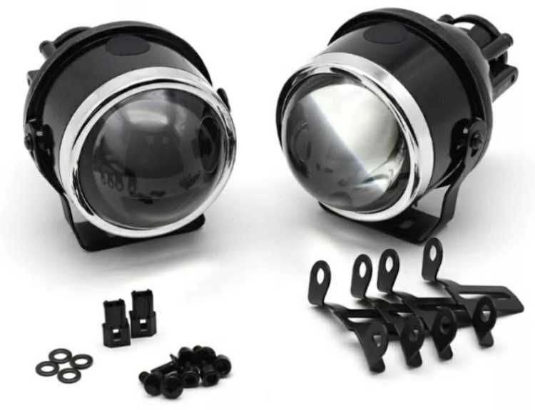 Линзы на бампер автомобиля