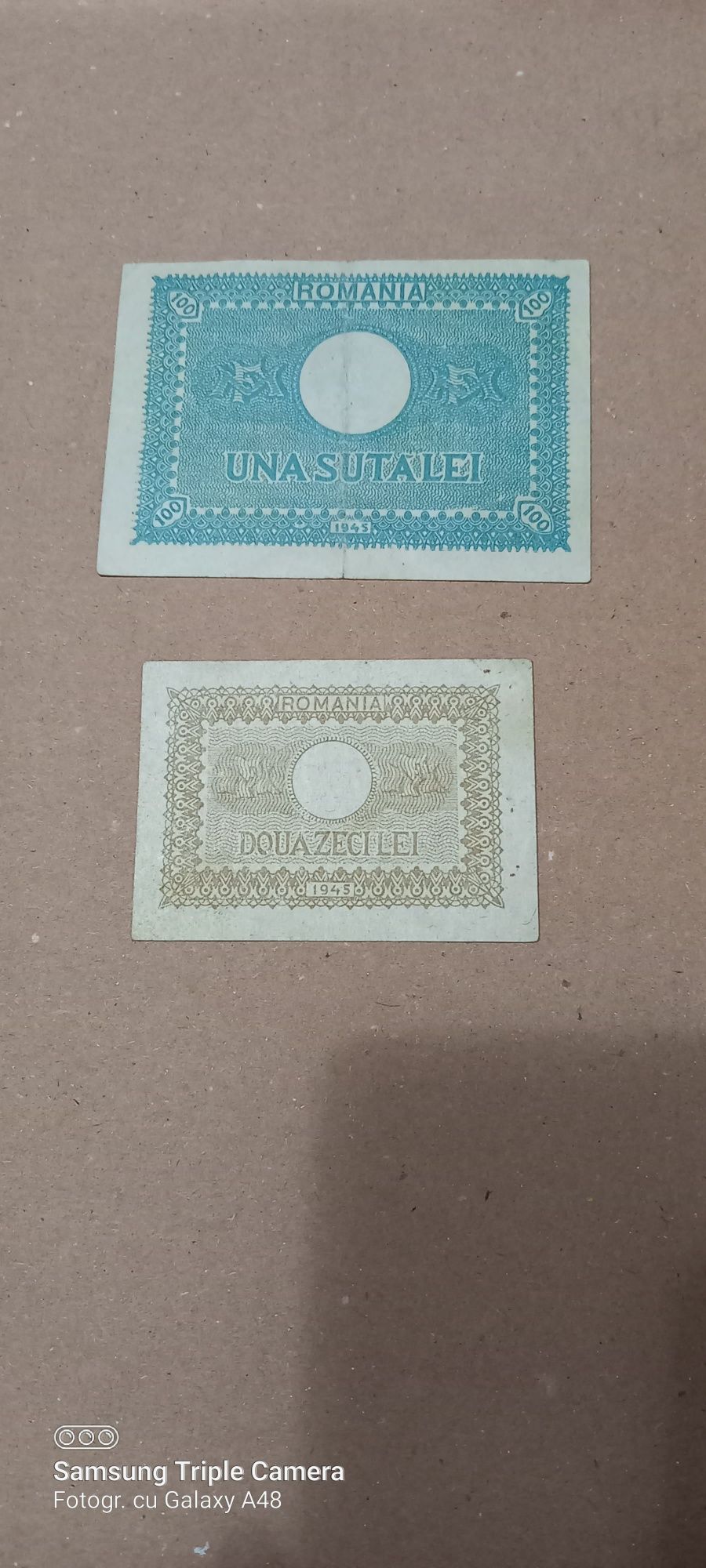 Bancnote romanesti 1945
