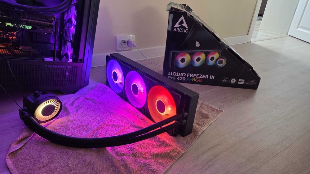ARCTIC Liquid Freezer III Pro 420 ARGB водно охлаждане CPU