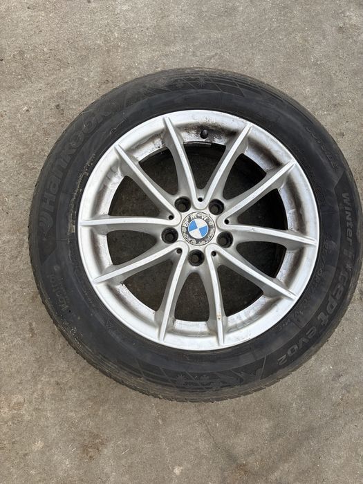 Set Jante originale BMW r17+cauciucuri iarna MS 225/60