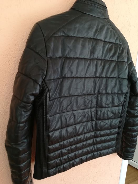 Geaca piele bărbați Zara Man M