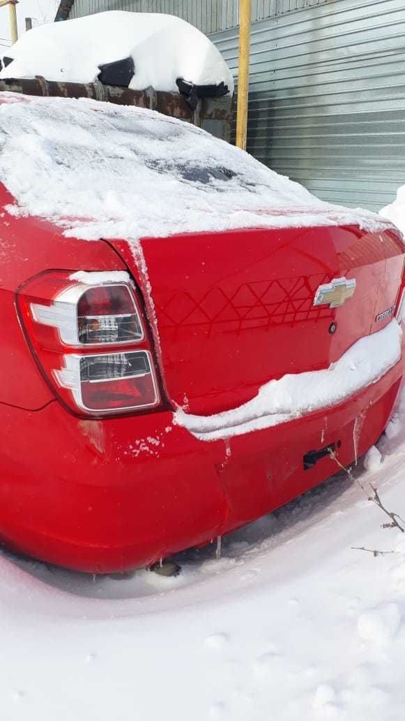 Бампер задний Шевроле Кобальт Авео Логан 2