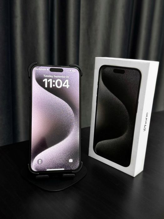 iPhone 15 Pro Max Black Titanium 256GB