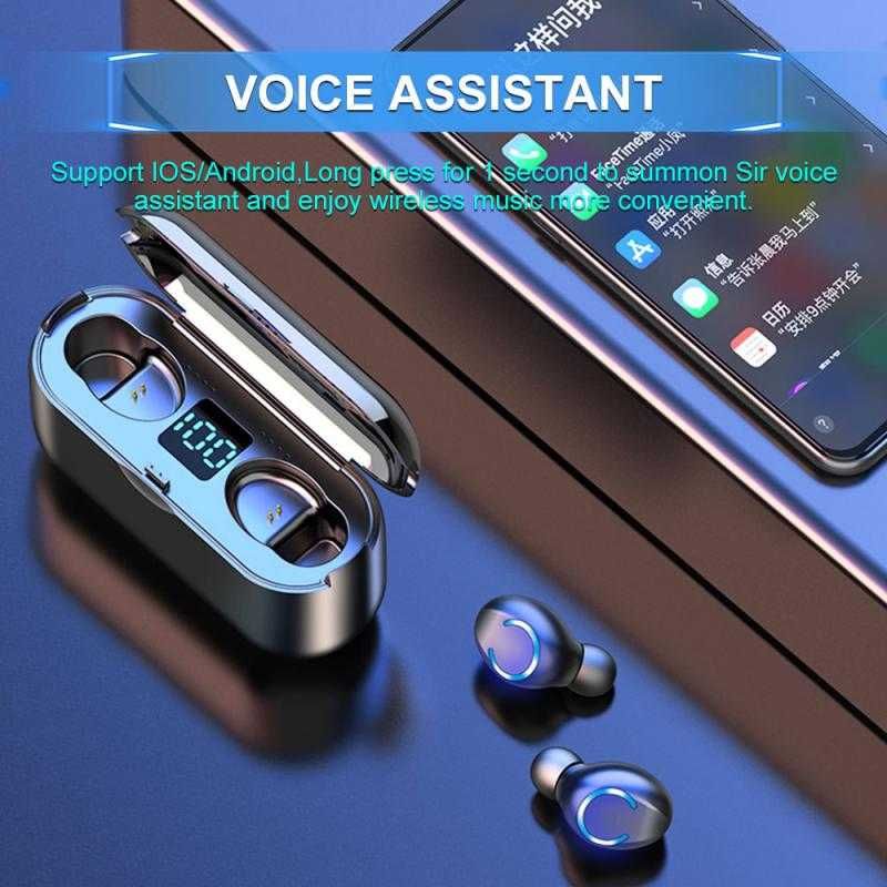 Безжични блутут слушалки, BLUETOOTH 5.1, HIFI HD SOUND