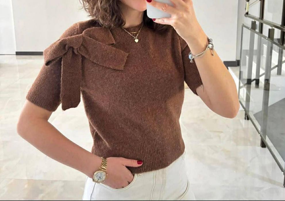 Дамски блузи от финно плетиво