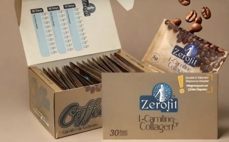 Кофе для похудения Zerofit с коллагеном и L-карнитином