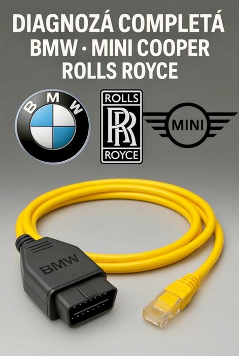 Cablu pentru BMW iSTA eSys E-net Activare & Codare Mini BMW și Rolce