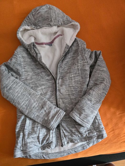 Анорак сив за момиче