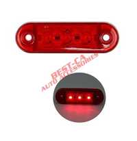 3 LED мини червени габаритни светлини габаритни светлини 12V-24V