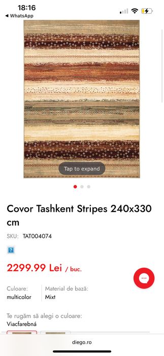 Covor Tashkent Stripes
