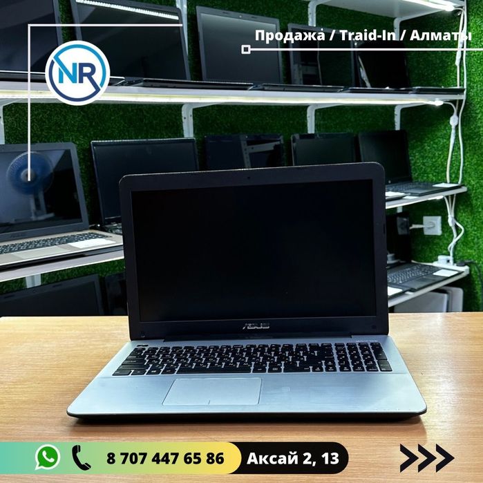 Ноутбук для игры ASUS X555 Core i5-4gen/8gb/SSD 128Gb+1000gb/GT840M 2G