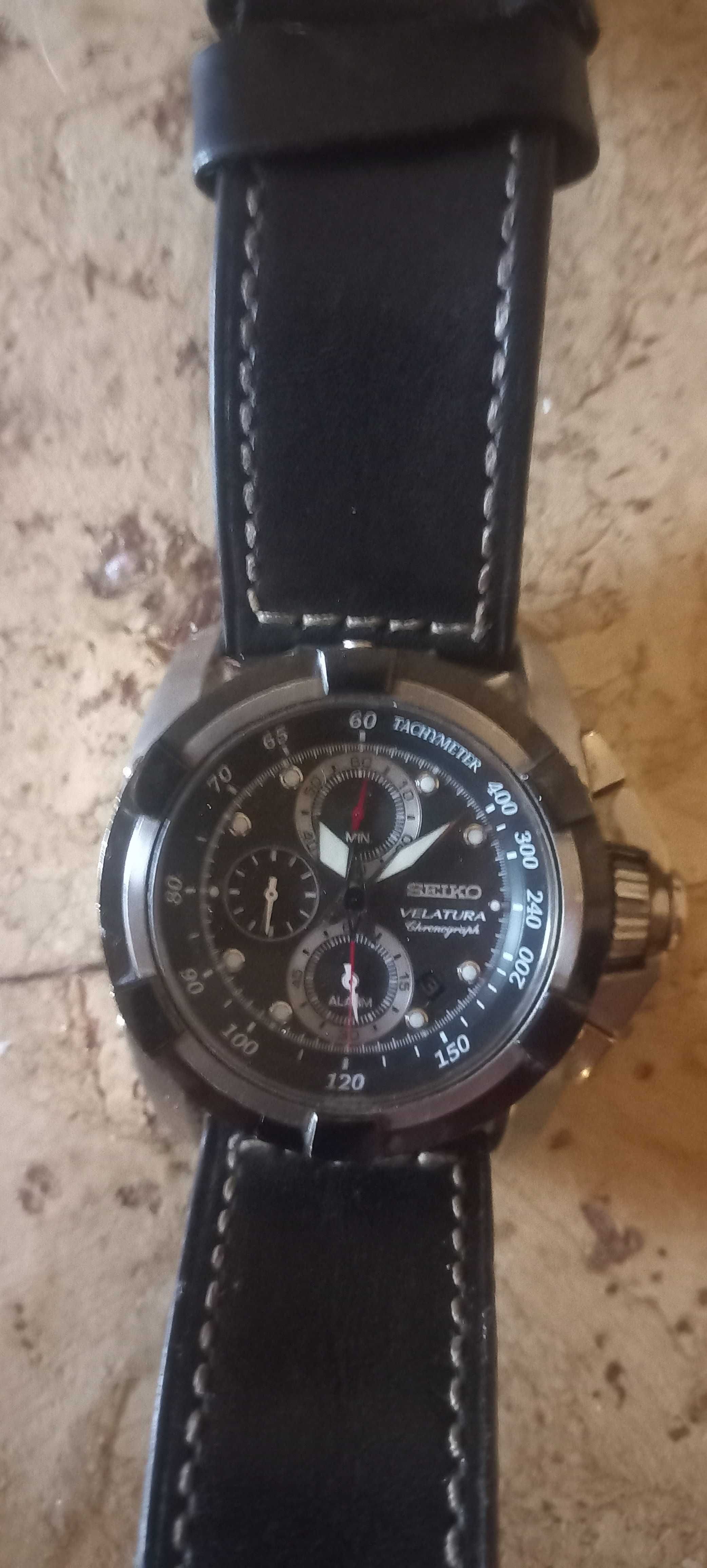 часовник seiko velatura cronograph
