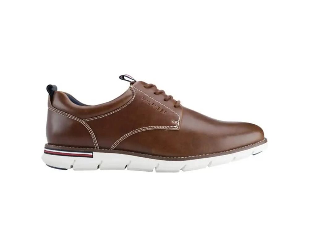 Tommy Hilfiger Men's Wray Oxford - Brown 42 размер оригинал