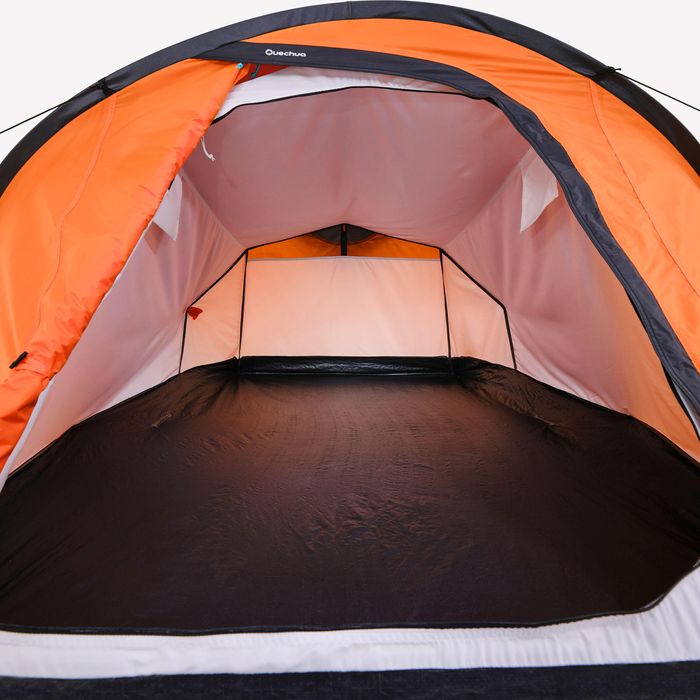Cort Camping 2 Seconds 2 Persoane Summer - produs resigilat Decathlon