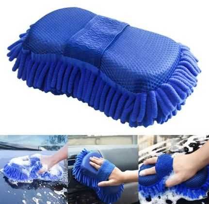 Микрофибърна гъба за миене на автомобил