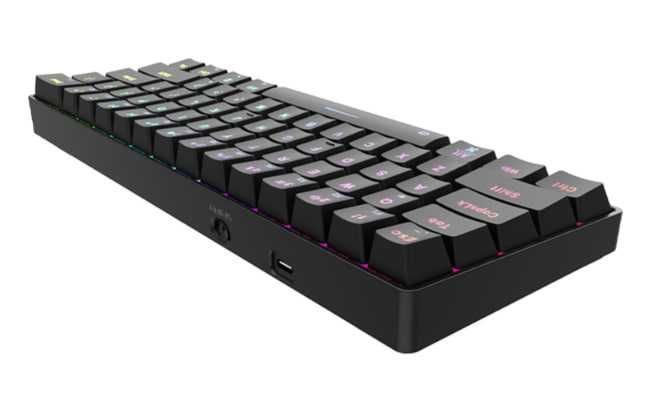 Клавиатура Dareu EK861 черный