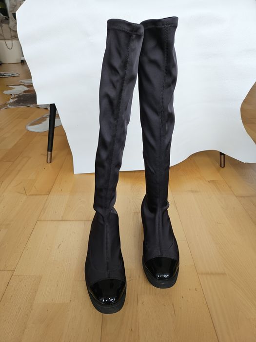 Cizme Musette, 2 modele, piele naturala si textil, marime pt marime 37