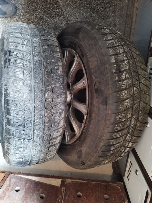 Джанти 15 5х112 за VW passat с зимни гуми 195/65/15