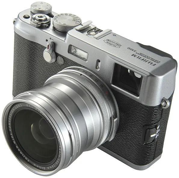 Fujifilm WCL-X100 II Adaptor Wide pentru X100V Silver