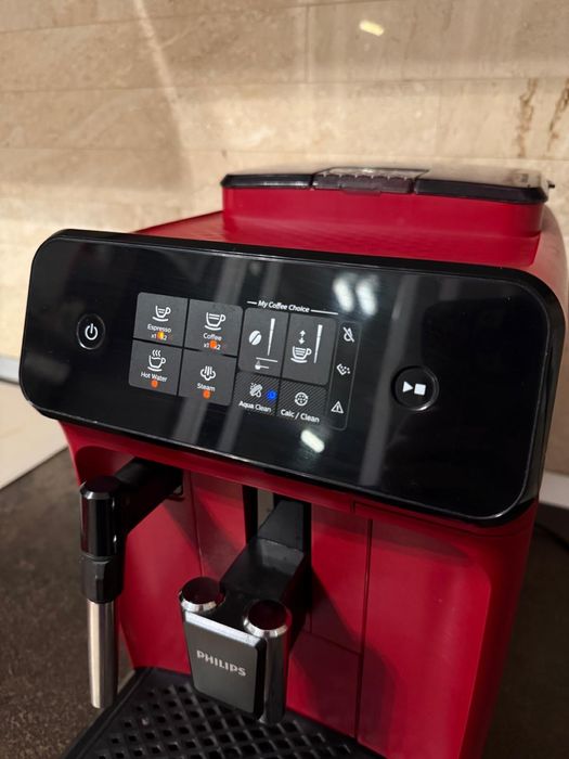 Espressor aparat cafea Philips seria 1200 rosu stare perfecta