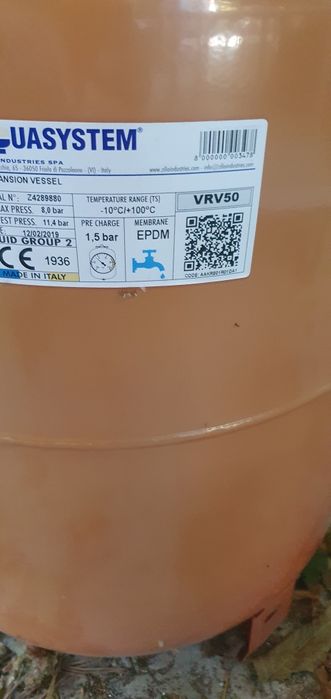 Vas de expansiune 50l