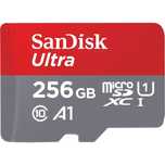 Card de memorie SanDisk Ultra microSDXC, 256GB, 120MB/s + SD Adapter