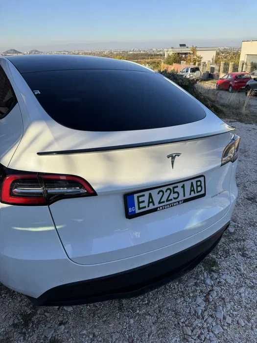 Карбонов Спойлер За Tesla Model 3/ Y/ Highland ИСТИНСКИ КАРБОН