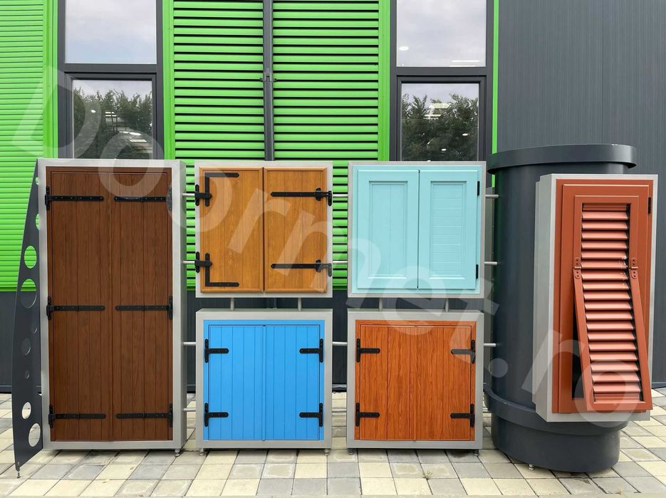 Obloane din Aluminiu  Doormet RAL Imitatie Lemn realizate pe comanda