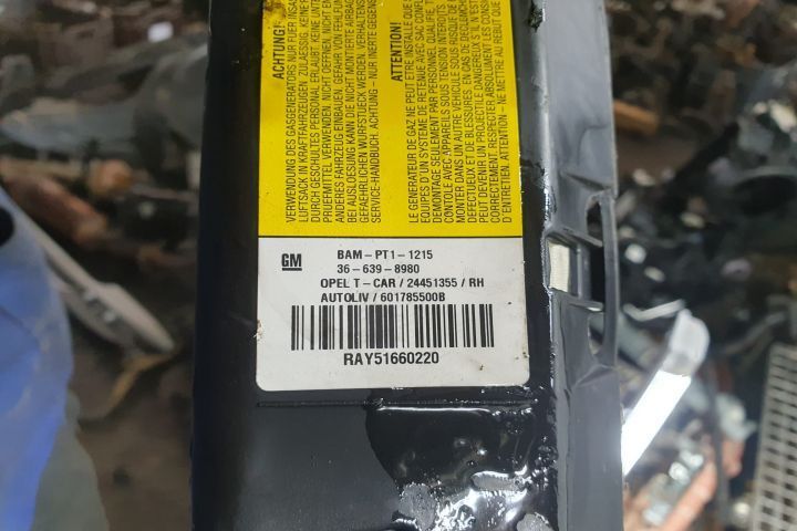 Airbag cortina dreapta 24451355 Opel Astra H  [din 2004 pana  2007] seria