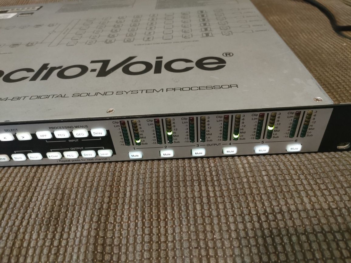 Crossover egalizator procesor sunet Electrovoice DC one nu Dynacord