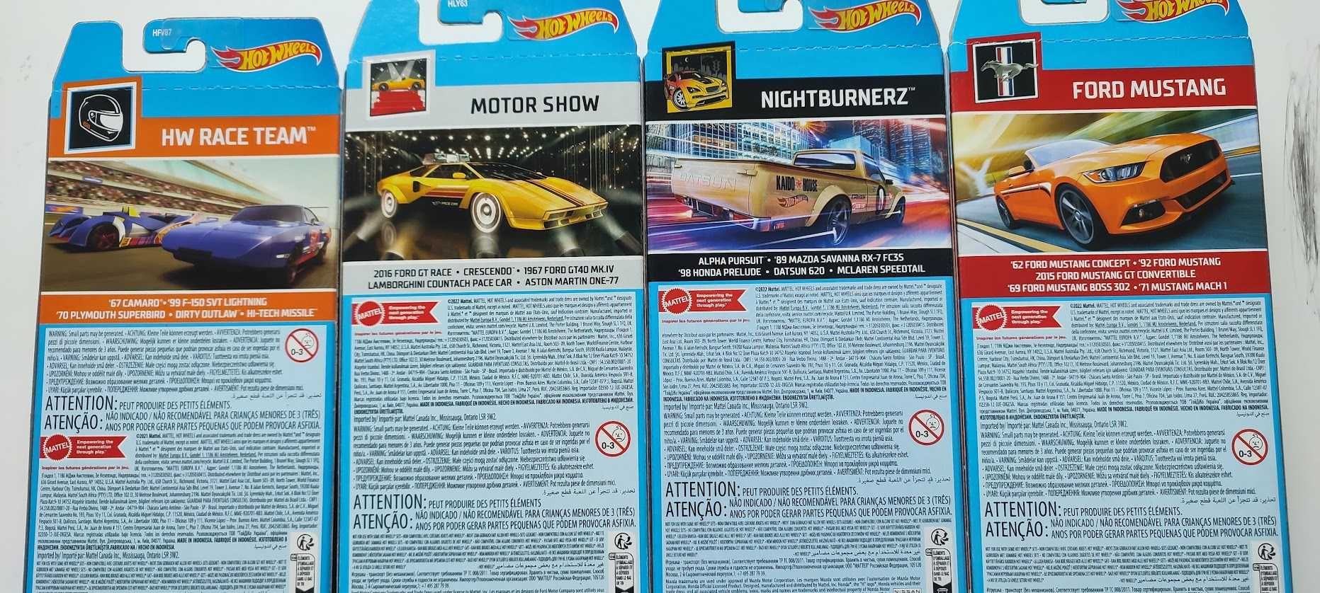 Hot Wheels колички Mustang Ford Audi Mazda Shevrolet Toyota