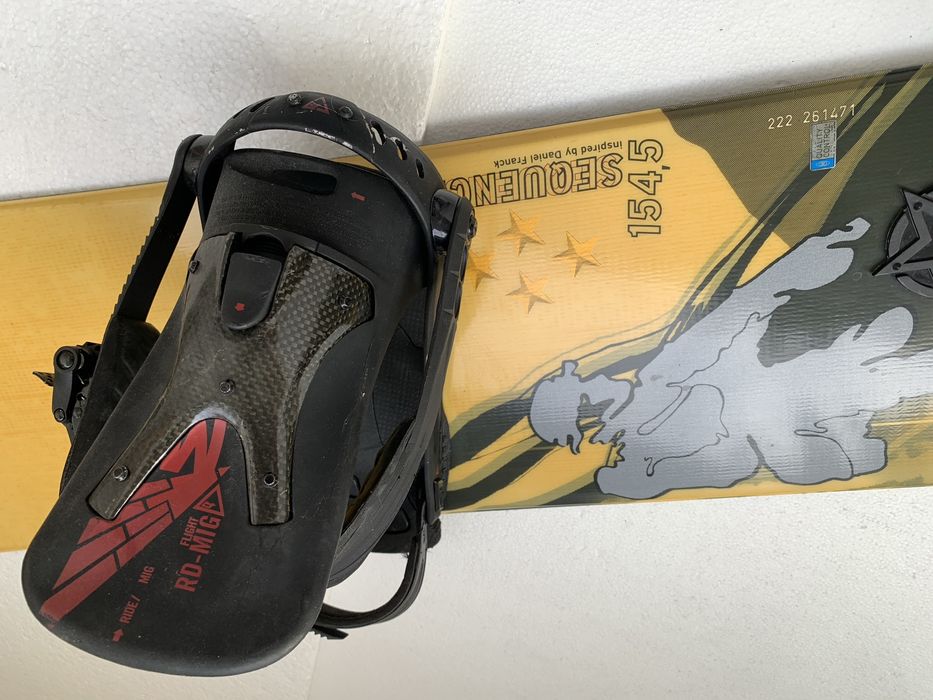 Placa snowboard Salomon Sequence 154,5 cm+leg Ride