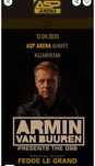 Билет на концерт Armin van Buuren 1шт